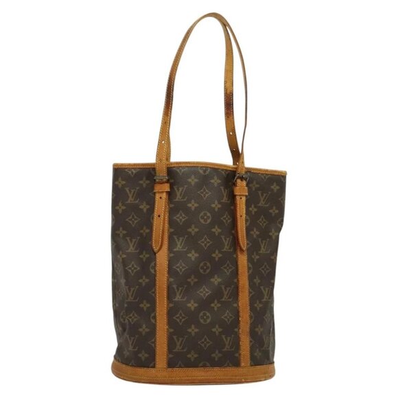 LOUIS VUITTON Monogram Bucket GM Shoulder Bag M42236 LV Auth 140055 - Picture 2 of 16
